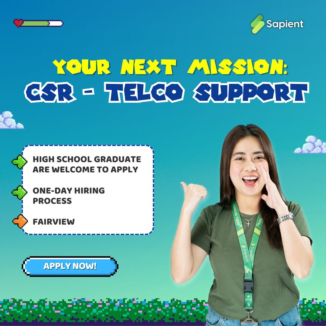 Call Center Agent - Telco Support - Fairview